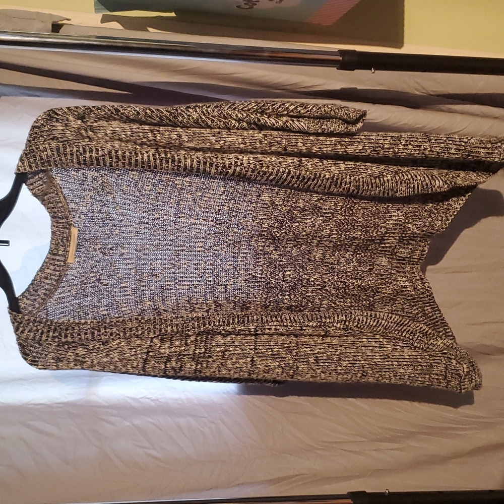Black and white cardigan